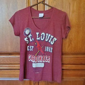 St. Louis Cardinals women's T-shirt, Major League Baseball Genuine Merchandise.